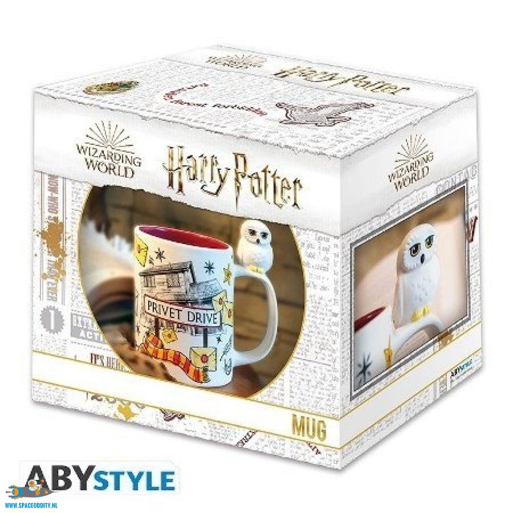 Harry Potter beker Drive met Hedwig | Webshop Space Oddity speelgoedwinkel specialist in actiefiguren en bouwpakketten