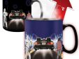 Back to the Future beker/mok heat change Time Machine van keramiek