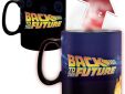 Back to the Future beker/mok heat change Time Machine van keramiek