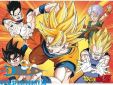 Dragon Ball chibi poster set Saiyans