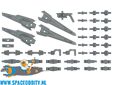 Gundam option parts set gunpla 17 Binder Gun