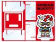 Gundam x Hello Kitty acrylic pen stand