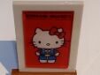Gundam x Hello Kitty trading mini art frame Hello Kitty