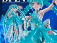 Hatsune Miku Clearlux pvc figuur Emerald Gem