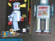 amsterdam-retro-tin-toys-Mechanical Robot met wind-up functie