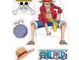 One Piece stickers Luffy & Trafalgar Law