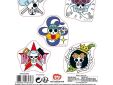 One Piece stickers Straw Hat Skulls