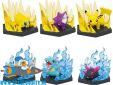 Pokemon Diorama collect Electric & Water Pyukumuku