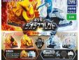 Pokemon Diorama collect Fire & Ice Alolan Vulpix