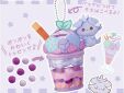 Pokemon Peaceful Place Espurr Blueberry parfait sleutelhanger