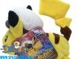 Pokemon pluche Captain Pikachu shoulder clip-on