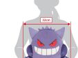 Pokemon pluche kussen Potehugu Gengar