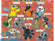 Pokemon rubber sleutelhanger serie 12 Tepig