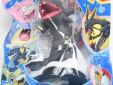 Pokemon soft vinyl water splash figuur series 2 Black Rayquaza