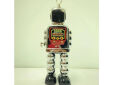 Robot High-Wheel Robot Chrome