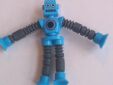 Robotje blauw met zuignapje