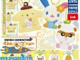 Sanrio characters petanko mascot keychain Team Yellow Pekkle