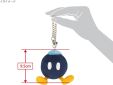 Super Mario pluche All Star collection keychain Bob-omb