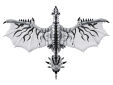 Transformers X Monster Hunter Silver Rathalos Prime