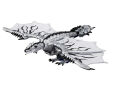 Transformers X Monster Hunter Silver Rathalos Prime