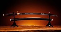 Demon Slayer Proplica Nichirin Sword ﻿tanjiro kamado kyojuro rengoku sword guard proplica