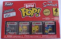 The Simpsons Bitty Pop! set Scratchy with Chief Wiggum