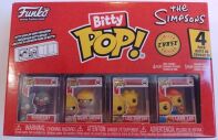 The Simpsons Bitty Pop! set Scratchy with Lard Lad