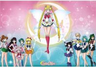 Sailor Moon poster Sailor warriors