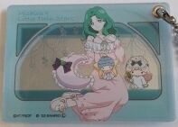 Sailor Moon sleutelhanger spiegel Sailor Neptune and Little twin stars