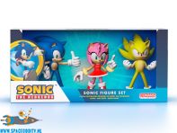 Sonic the Hedgehog figurine gift box set met 3 pvc figuurtjes