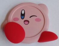 Kirby button met voetjes versie C