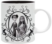 Corps Bride beker / mok met afbeelding Victor & Emily