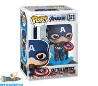 funko-amsterdam-speelgoed-Pop! Marvel vinyl bobble-head Captain America with broken shield (573)