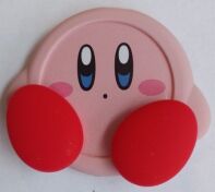 Kirby button met voetjes versie F
