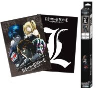 Death Note chibi poster set L & Group