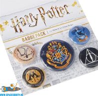 Harry Potter badge pack Hogwarts