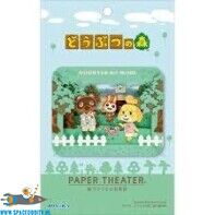 Animal Crossing Paper Theater set van Summer Resident Services
