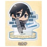 Attack on Titan mini acryl figuur Mikasa Ackerman space oddity amsterdam