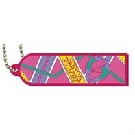Back to the future rubber mascot keychain van Hoverboard