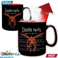Death Note beker / mok heat change Kira & Ryuk