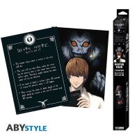 Death Note chibi poster set Light & Death Note