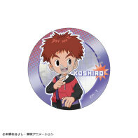 Digimon Adventure metallic badge / button Koshiro