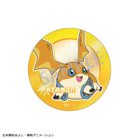 Digimon Adventure metallic badge / button Patamon