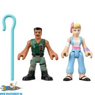 Disney Toy Story 4 Combat Carl en Bo Beep speelfiguurtjes