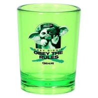 Gremlins miniatuur glaasje groen