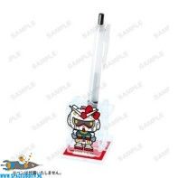 Gundam x Hello Kitty acrylic pen stand