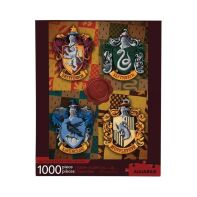 Harry Potter puzzel met een afbeelding van de 4 Crests
