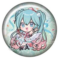 Hatsune Miku Ayakase Stage badge / button versie A