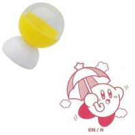 Kirby of the Stars stempel Parasol Kirby