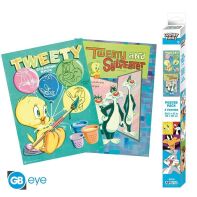 Looney Tunes chibi poster set